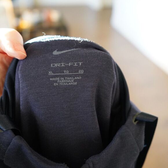 Nike Navy Hoodie with Red and Blue Accents - Picture 3 of 7